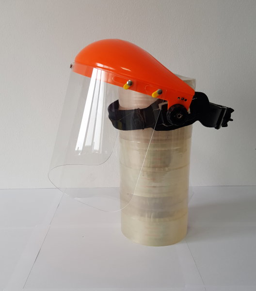 Viziera protectie fata GSHOP cu ecran transparent si cu ecran din plasa cadou [4]