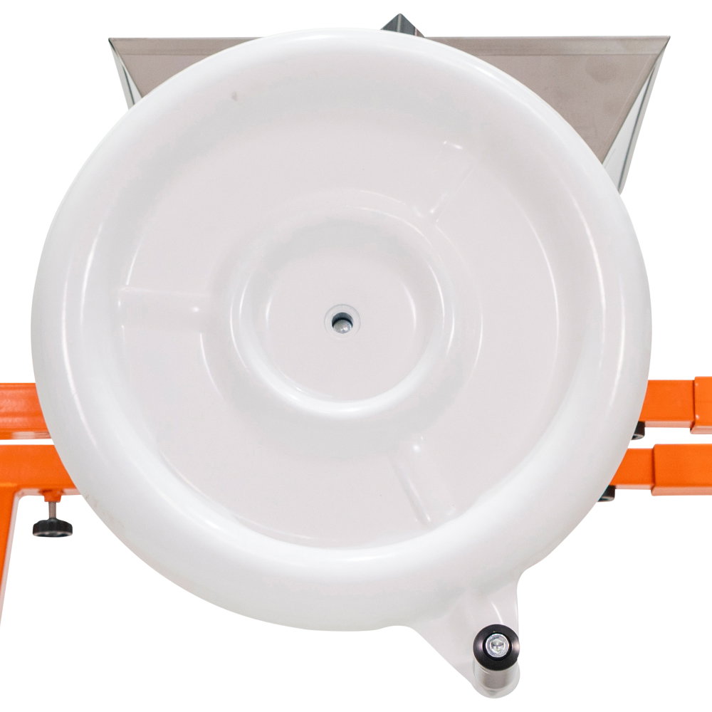 Zdrobitor manual de fructe RURIS FP7 cu cuvă inox de 7 L și role din aluminiu [8]