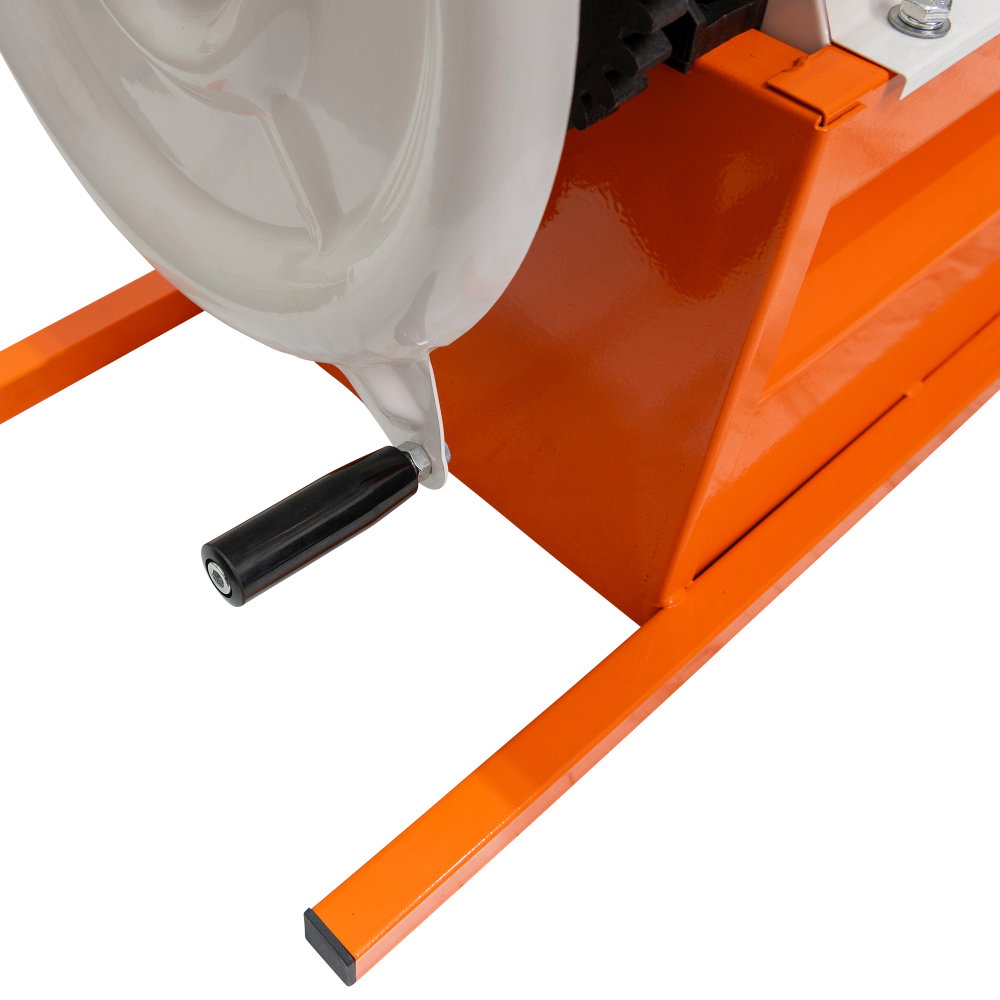 Zdrobitor manual cu desciorchinare RURIS HT100, cuvă 57 L, 800-1000 kg/h, role aluminiu [12]