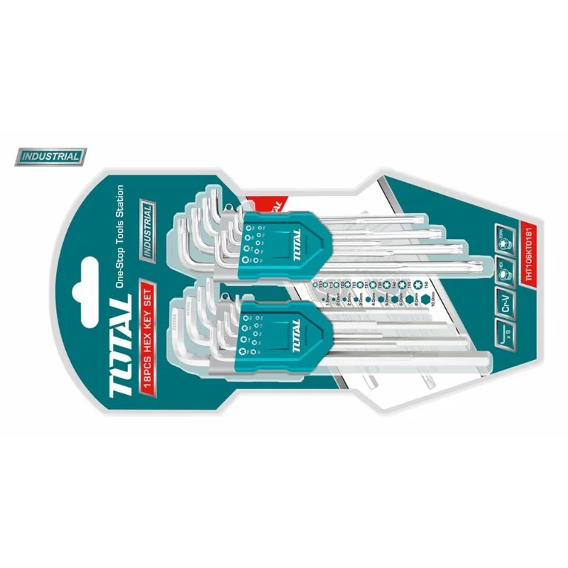 Scule si unelte de mana - Set 18 chei imbus Hex&Torx (INDUSTRIAL)