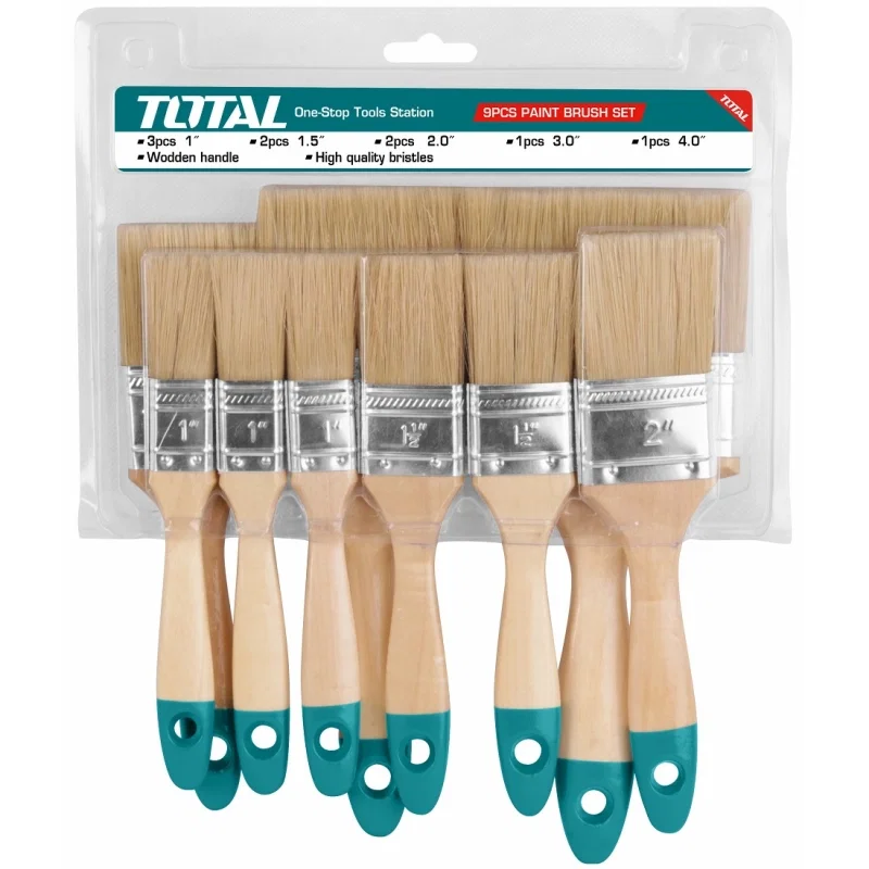Scule si unelte de mana - Set 9 pensule pentru vopsit