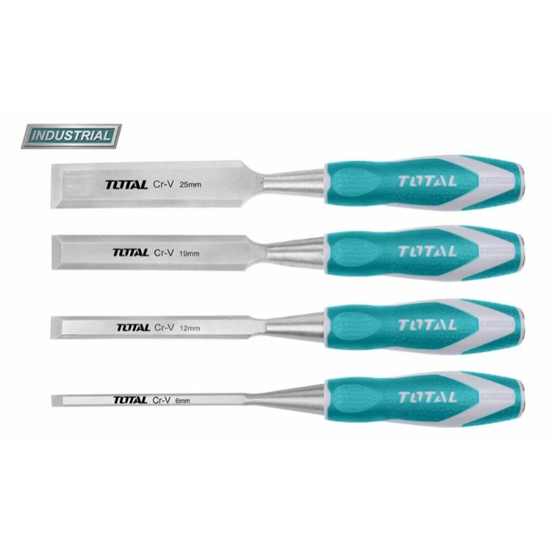 Scule si unelte de mana - Set 4 dalti pentru lemn (6mm, 12mm, 19mm, 25mm) - Cr-V (INDUSTRIAL)