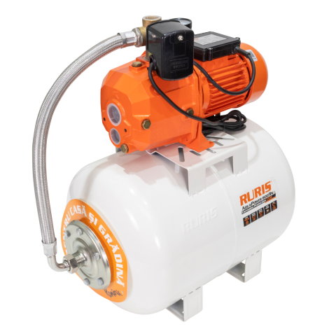 Hidrofor RURIS AquaPower 8009S, 1100W, rezervor 50L, absorbtie pana la 25m, debit 30 l/min [4]