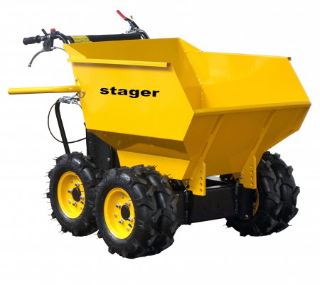 Roaba cu motor termic Stager RMT500 5160009618  6.5CP, 500kg, 6 roti, basculabila, tractiune integrala, diferential [2]