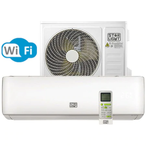 Incalzire si climatizare - Aparat de aer conditionat Star-Light ACT-09WIFI, Control WiFi, 3D Inverter, 9000 BTU, Functie incalzire, Clasa A++, Display, Alb
