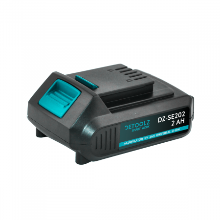 Echipamente platforma cu acumulator unic Detoolz FLEXI POWER - Acumulator Detoolz DZ-SE202 18V/2AH Universal