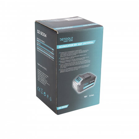 Acumulator Detoolz DZ-SE204 18V/6AH Universal [6]