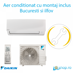 Aparat aer conditionat Daikin SENSIRA 2019 BLUEVOLUTION FTXC25B+RXC25B 9000 BTU cu montaj inclus in Bucuresti si Ilfov [0]