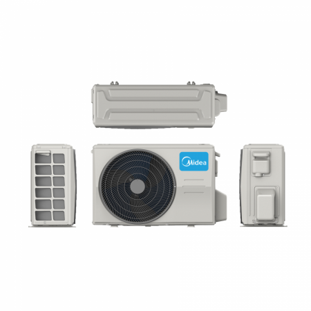 Aparat de aer conditionat Midea BREEZELESS 2021 MSFAAU-12HRFN8-QRD6GW/MOB01-12HFN8-QRD6GW(A) inverter 12000 BTU [2]