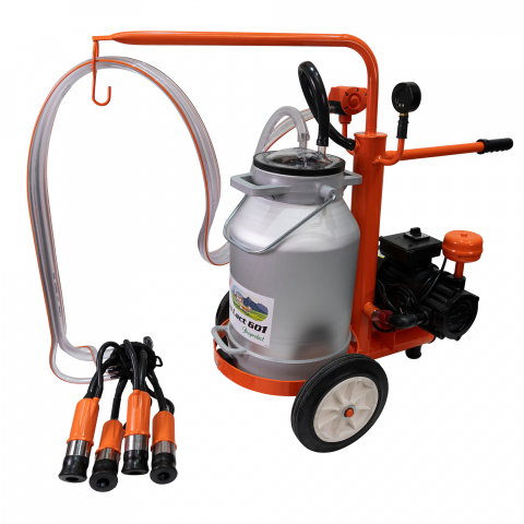 Mulgatoare RURIS Fagaras Lact 601 550 W, 1 post, bidon 30l aluminiu [2]