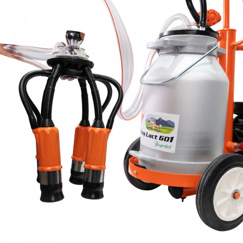 Mulgatoare RURIS Fagaras Lact 601 550 W, 1 post, bidon 30l aluminiu [8]