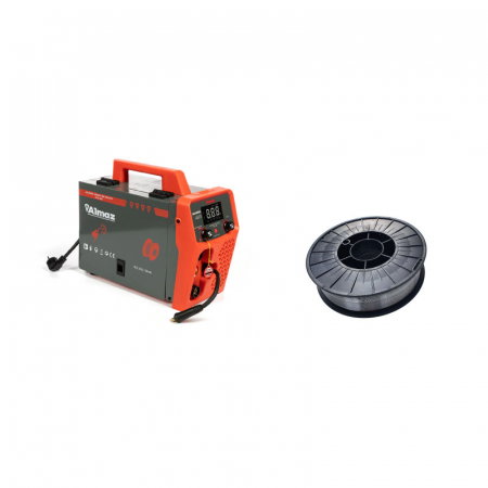 Aparat de sudura Almaz MIG 285, diametru electrod 1.6 - 4.0 mm cu sarma flux 0.8 mm, rola 5 kg [0]