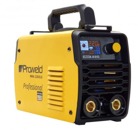 ProWeld Professional - Aparat de sudura Invertor Proweld MMA-220DLS-LCD 4551MMA220LCD + valiza de transport, Garantie 3 ani