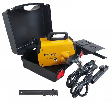 Aparat de sudura Invertor Proweld MMA-220DLS-LED 4551000003 + valiza de transport, Garantie 3 ani [4]