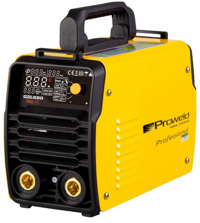 Aparat de sudura Invertor Proweld MMA-220DLS-LED 4551000003 + valiza de transport, Garantie 3 ani