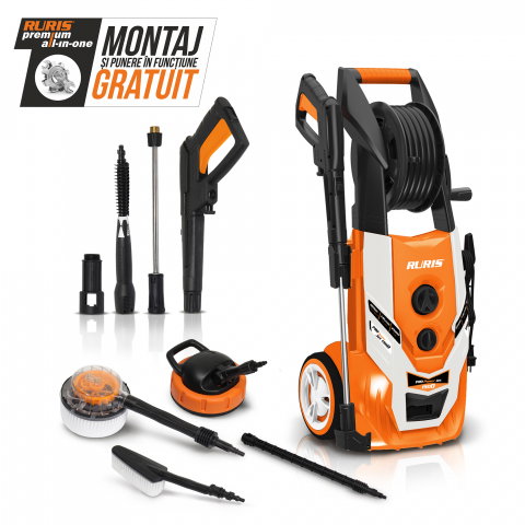 Aparat spalat cu presiune RURIS ProPowerJet 1900, 2500W, 160 Bar, debit 7,8 l/min [1]