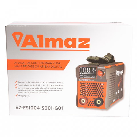 Aparat sudura Almaz, MMA 250A, cu afisaj digital [5]