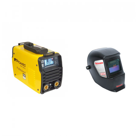 Aparat sudura Proweld MMA 180DLS  LCD invertor sudare, MMA/LiftTIG cu masca sudura Almaz [0]