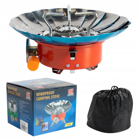 Aragaz camping Micul Fermier GF-2436 pliabil, aprindere piezo 145 x 145 x 120 [2]