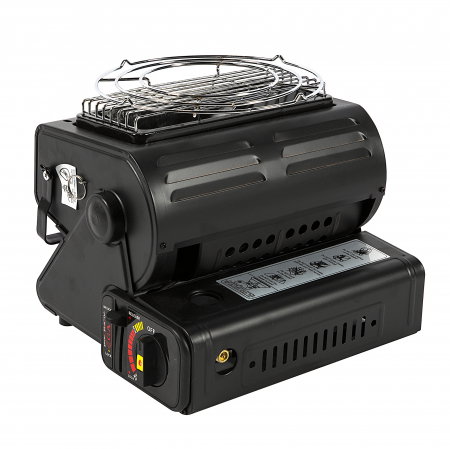 Incalzire si climatizare - Aragaz portabil si incalzitor 2 in 1 Micul Fermier GF-0630 cu arzator din ceramica ideal pentru camping, voiaj, pescuit