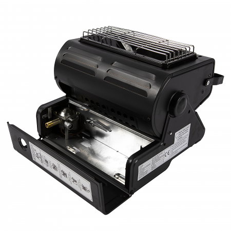 Aragaz portabil si incalzitor 2 in 1 Micul Fermier GF-0630 cu arzator din ceramica ideal pentru camping, voiaj, pescuit [3]