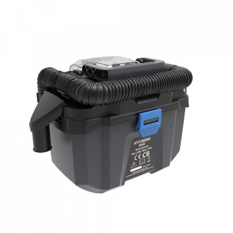 Aspirator umed uscat Hyundai DE20S, 20V, filtru HEPA, rezervor 10 litri, SOLO (fără acumulator) [2]