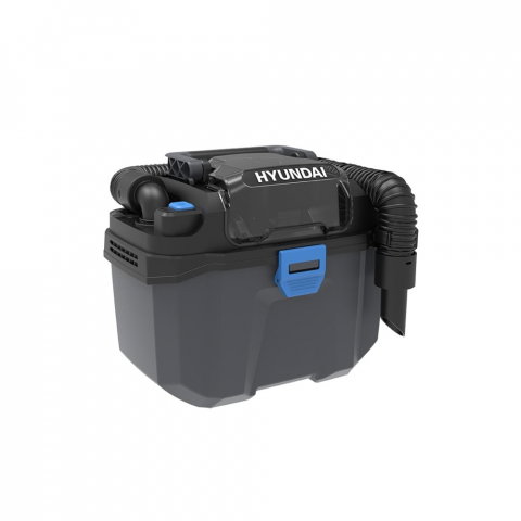 Aspiratoare electrice - Aspirator umed uscat Hyundai DE20S, 20V, filtru HEPA, rezervor 10 litri, SOLO (fără acumulator)