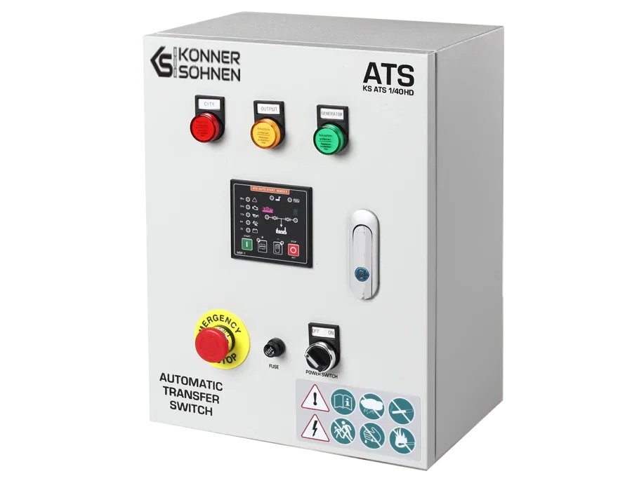 Automatizari generatoare - Automatizare Konner & Sohnen KS ATS 1/40 HD - 6 pini