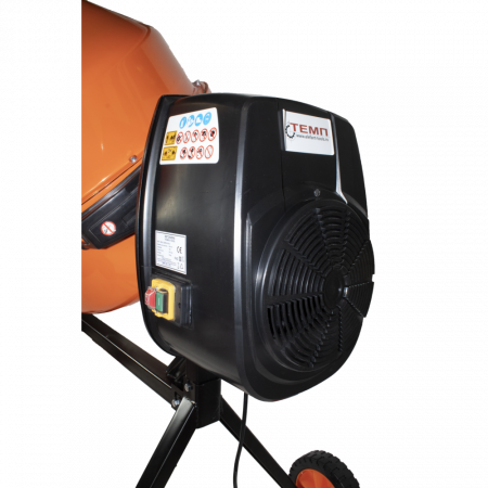 Betoniera 195 litri semi-profesionala Temp HCM650, 1250W, 195L [1]