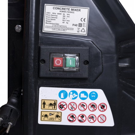 Betoniera 150 litri Temp HCM 400, 850W, 150L [1]