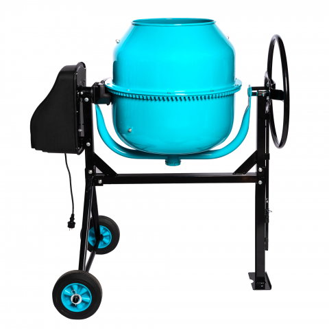 Betoniera Detoolz 160L, 1000W, cu roti si coroana de fonta [7]