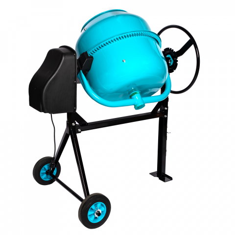 Betoniera Detoolz 160L, 1000W, cu roti si coroana de fonta [5]