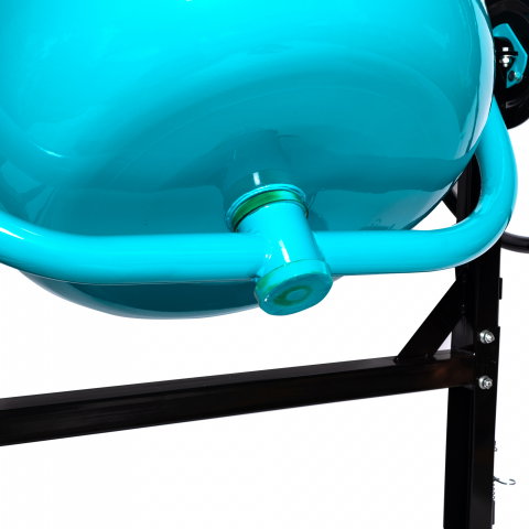 Betoniera Detoolz 180L, 1000W, cu roti si coroana de fonta [6]