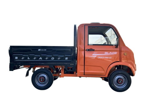Pickup electric cargo BLADE CARGO PRO 12 Portocaliu-Negru cu bena rabatabila si motor de 3000 W [6]