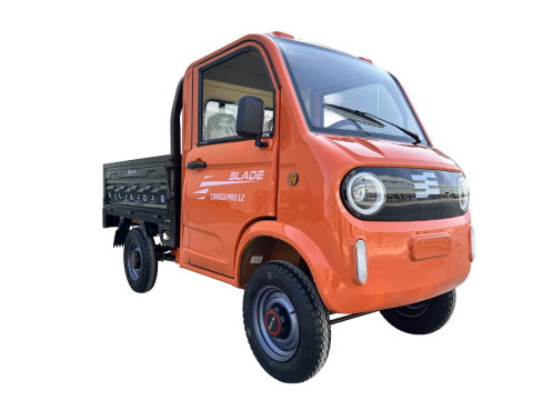Pickup electric cargo BLADE CARGO PRO 12 Portocaliu-Negru cu bena rabatabila si motor de 3000 W [2]