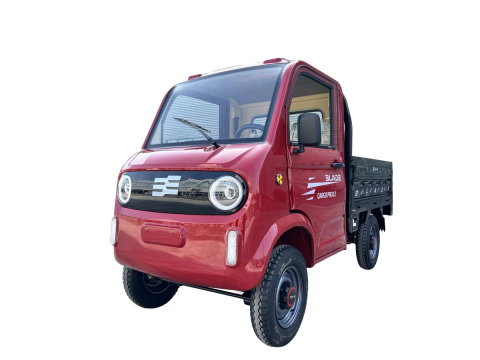 Cvadriciclu electric utilitar tip camioneta electrica PICKUP BLADE CARGO PRO 12 fara permis, 3000W, viteza 25 km/h, autonomie 100 km, Rosu + Negru [1]