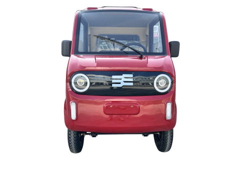 Cvadriciclu electric utilitar tip camioneta electrica PICKUP BLADE CARGO PRO 12 fara permis, 3000W, viteza 25 km/h, autonomie 100 km, Rosu + Negru [3]