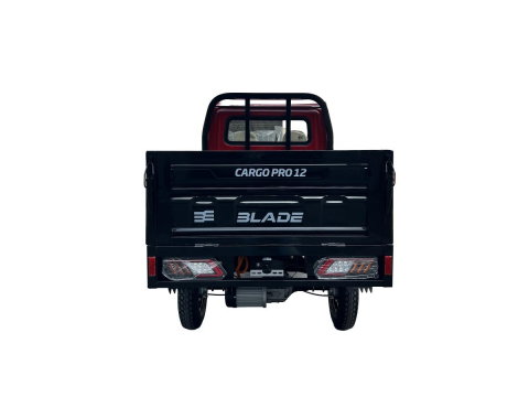 Cvadriciclu electric utilitar tip camioneta electrica PICKUP BLADE CARGO PRO 12 fara permis, 3000W, viteza 25 km/h, autonomie 100 km, Rosu + Negru [8]