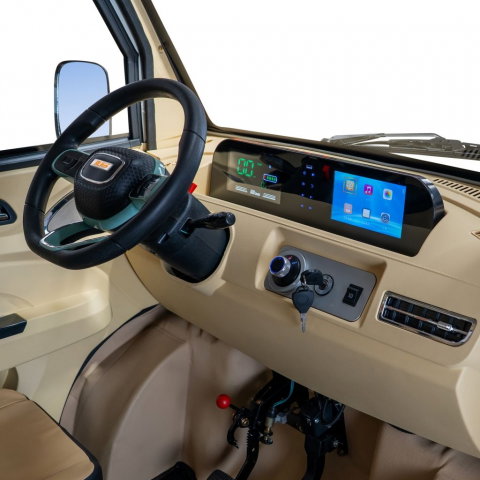 Camioneta electrica RURIS Pilot 5000A ALB fara permis, 4900W, viteza 25 km/h, autonomie 130 km [18]