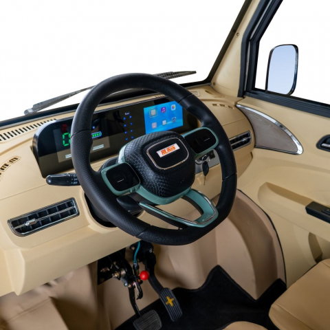 Camioneta electrica RURIS Pilot 5000A ALB fara permis, 4900W, viteza 25 km/h, autonomie 130 km [13]