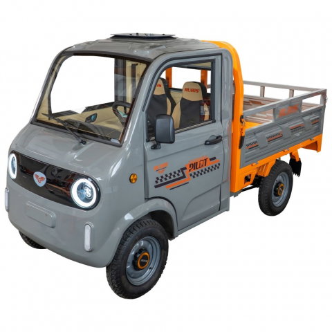 Camioneta electrica RURIS Pilot 5000G GRI fara permis, 4900W, viteza 25 km/h, autonomie 130 km [4]