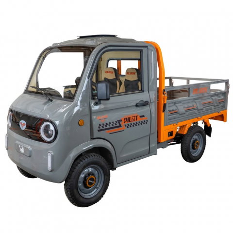 Vehicule de Lucru si Transport - Camioneta electrica RURIS Pilot 5000G GRI fara permis, 4900W, viteza 25 km/h, autonomie 130 km