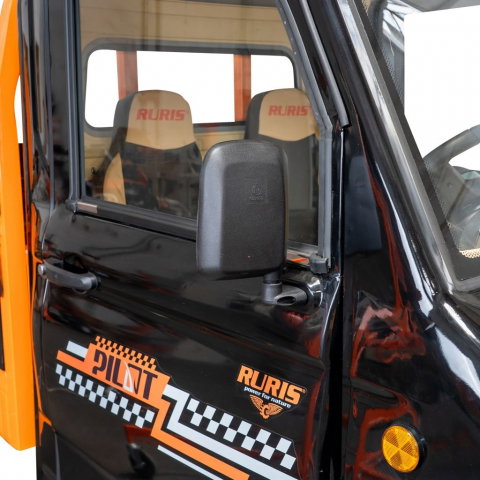 Camioneta electrica RURIS Pilot 5000N NEGRU fara permis, 4900W, viteza 25 km/h, autonomie 130 km [5]