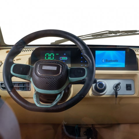 Camioneta electrica RURIS Pilot 5000N NEGRU fara permis, 4900W, viteza 25 km/h, autonomie 130 km [25]