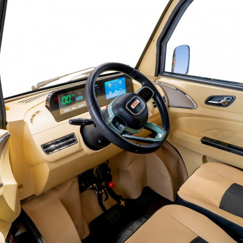Camioneta electrica RURIS Pilot 5000N NEGRU fara permis, 4900W, viteza 25 km/h, autonomie 130 km [8]