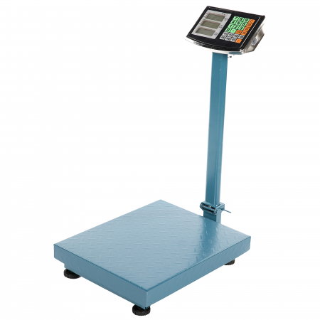 Curte, gradina, microferme - Cantar cu brat rabatabil si afisaj LCD Micul Fermier GF-0034 350kg, platforma 40x50 cm