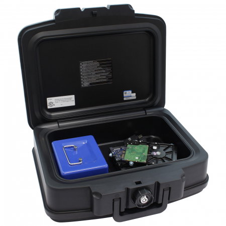 Casetă Antifoc Rottner Fire Data Box 2 Închidere pe Cheie Neagră [2]