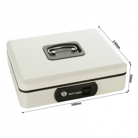 Casetă Bani Rottner Pro Box Two Alb [2]
