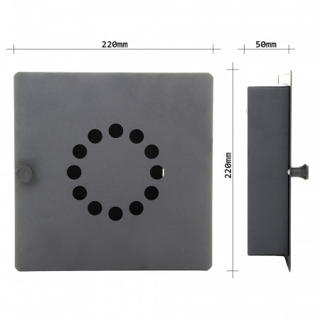 Casetă Chei Rottner Key Point 10 Închidere Magnetică Negru [3]