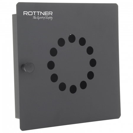 Casete bani/chei/documente - Casetă Chei Rottner Key Point 10 Închidere Magnetică Negru
